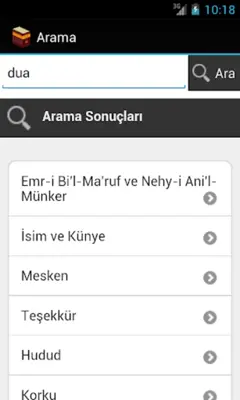 Kütüb-i Sitte android App screenshot 0